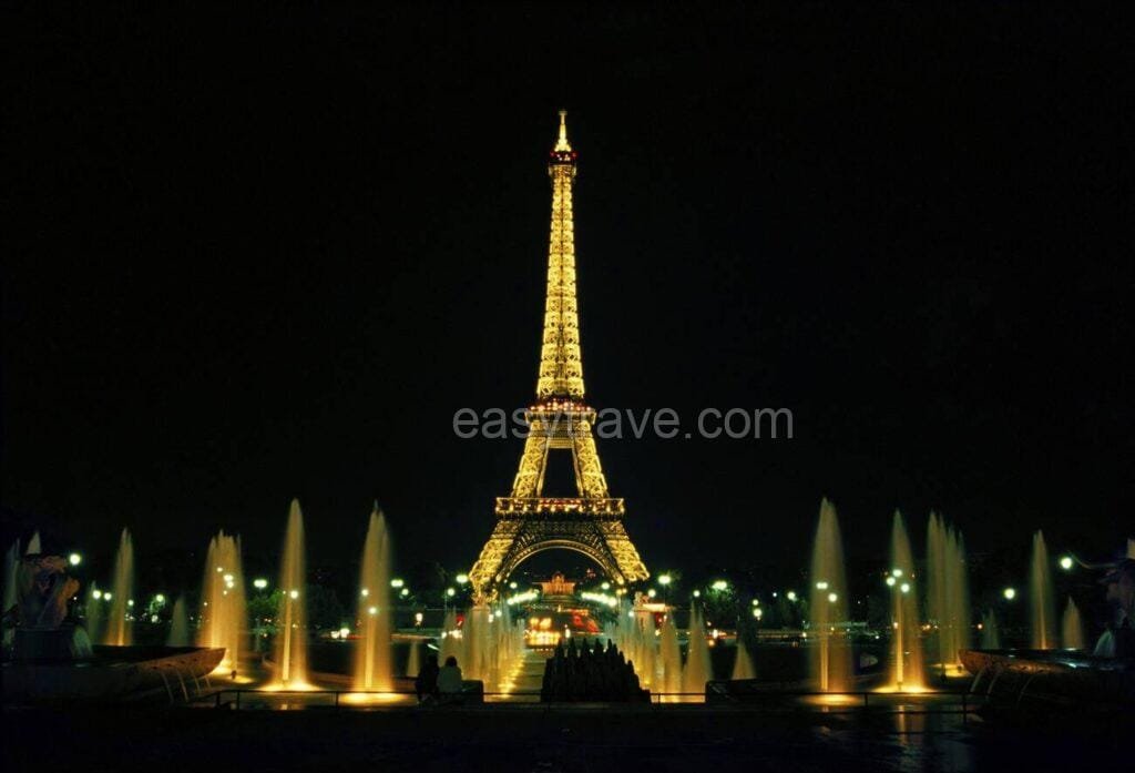 Eiffel Tower at Night