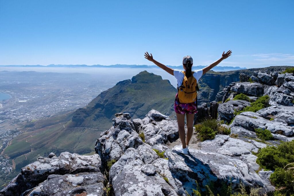 Table Mountain overlooking Cape Town